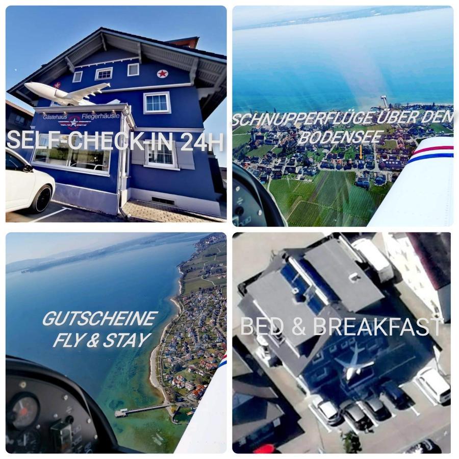 Bnb Fliegerhaeusle Hagnau 24H Self Check In Exterior foto